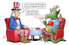 Cartoon: Chinas Friedensplan (small) by Harm Bengen tagged friedensplan,ballon,china,usa,uncle,sam,drache,krieg,ukraine,russland,harm,bengen,cartoon,karikatur