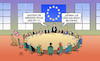 Cartoon: EU-Brexit-Gipfel (small) by Harm Bengen tagged gibraltar,frage,eu,europa,brexit,gipfel,affe,gb,uk,fahne,banane,harm,bengen,cartoon,karikatur