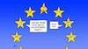 Cartoon: EU-Ratspräsidentschaftsbeginn (small) by Harm Bengen tagged europa,sterne,raute,merkel,eu,ratspräsidentschaft,vorsitz,führung,harm,bengen,cartoon,karikatur