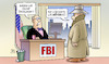 Cartoon: FBI und Trump (small) by Harm Bengen tagged trump überwachung wahlkampf ermittlungen geheimdienst bundespolizei harm bengen cartoon karikatur
