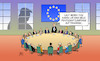 Cartoon: Feindschaftsanfrage (small) by Harm Bengen tagged tusk,eu,europa,gipfel,feindschaftsanfrage,facebook,trump,usa,harm,bengen,cartoon,karikatur