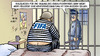 Cartoon: FIFA-Zellen (small) by Harm Bengen tagged fifa,schweiz,verhaftung,tagung,exekutivkomitees,korruption,bestechung,fussball,blatter,konferenzschaltung,knast,zellen,gefaengnis,harm,bengen,cartoon,karikatur