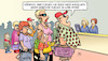 Cartoon: Flughafen-Probleme (small) by Harm Bengen tagged flughafen,probleme,annulliert,flieger,urlaub,stress,harm,bengen,cartoon,karikatur