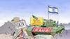 Cartoon: Gaza-Bodenoffensive (small) by Harm Bengen tagged gaza,bodenoffensive,panzer,alles,muss,raus,zerstörung,israel,hamas,palästina,terror,krieg,harm,bengen,cartoon,karikatur