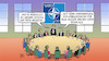 Cartoon: Hegseth und Spanien (small) by Harm Bengen tagged nato,gipfel,verteidigungsminister,sitzung,hegseth,umbenennung,kriegsminister,spanien,verteidigungsausgaben,harm,bengen,cartoon,karikatur
