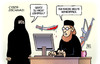 Cartoon: Homeoffice (small) by Harm Bengen tagged cyber,dschihad,kämpfen,homeoffice,internet,computer,fernseher,sender,tv,is,gehackt,hacker,burka,islamisten,cybercrime,cyberwar,frankreich,tv5,harm,bengen,cartoon,karikatur
