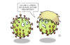 Cartoon: Johnson-Infizierung (small) by Harm Bengen tagged london,infiziert,boris,johnson,corona,coronavirus,ansteckung,pandemie,epidemie,krankheit,schaden,harm,bengen,cartoon,karikatur