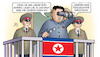Cartoon: Kim-Raketen (small) by Harm Bengen tagged kim,jong,un,nordkorea,raketentests,atomraketen,fehlgeleitete,ukrainische,luftabwehrrakete,krieg,ukraine,russland,harm,bengen,cartoon,karikatur