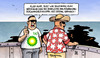 Cartoon: Koch-Rücktritt (small) by Harm Bengen tagged koch ministerpraesident cdu ruecktritt hessen schlamm bp bohrloch oel oelpest verschmutzung