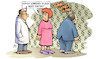 Cartoon: Kommt Dobrindt durch (small) by Harm Bengen tagged innenminister,dobrindt,doktor,arzt,asylpolitik,migrationspolitik,zurückweisung,grenze,rechtswidrig,paragraphen,paragrafen,harm,bengen,cartoon,karikatur