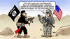 Cartoon: Militärberater (small) by Harm Bengen tagged militärberater,kampfhandlungen,irakische,armee,kurdische,kurden,peschmerga,kampf,krieg,is,terroristen,waffen,usa,isis,islamisten,terror,regierung,irak,harm,bengen,cartoon,karikatur