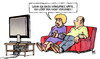 Cartoon: Nobelpreisverleihung (small) by Harm Bengen tagged nobelpreisverleihung,nobelpreis,verleihung,verleihen,oslo,stockholm,tv,harm,bengen,cartoon,karikatur