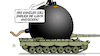 Cartoon: Panzer-Lunte (small) by Harm Bengen tagged kanzler,bombe,lunte,anstecken,strack,zimmermann,leopard,panzer,krieg,ukraine,russland,harm,bengen,cartoon,karikatur