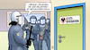 Cartoon: Razzia Letzte Generation (small) by Harm Bengen tagged bewaffnet,heissklebepistolen,razzia,letzte,generation,klimaschutz,klimaaktivisten,polizei,harm,bengen,cartoon,karikatur