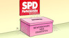 Cartoon: SPD-Bewerbungen (small) by Harm Bengen tagged parteivorsitz,spd,bewerbungen,einwerfen,spinnweben,harm,bengen,cartoon,karikatur