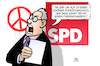 Cartoon: SPD-Manifest (small) by Harm Bengen tagged spd,aufrüstungskurs,peace,friedensmanifest,manifest,stegner,mützenich,wut,schrei,papier,harm,bengen,cartoon,karikatur