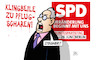 Cartoon: Stegner-Statement (small) by Harm Bengen tagged stegner,graffiti,sprayen,klingbeil,pflugscharen,spd,parteitag,aufrüstung,frieden,harm,bengen,cartoon,karikatur
