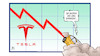 Cartoon: Tesla-Gewinn (small) by Harm Bengen tagged tesla,gewinn,musk,börsenkurs,absturz,navi,ziel,erreicht,harm,bengen,cartoon,karikatur