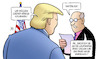 Cartoon: Trump und Kriege (small) by Harm Bengen tagged trump kriege gewinnen rüstungshaushalt präsident usa harm bengen cartoon karikatur