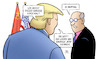 Cartoon: Trump und Xi (small) by Harm Bengen tagged chinese china staatsbesuch trump usa xi jinping bob name harm bengen cartoon karikatur