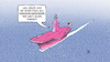 Cartoon: US-Navy-Chefin (small) by Harm Bengen tagged frau,oberkommandierende,admiralin,navy,usa,flugzeugträger,rosa,pink,harm,bengen,cartoon,karikatur
