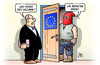 Cartoon: Wallonen-Folter (small) by Harm Bengen tagged folter,europa,eu,kanada,wallonie,wallone,belgien,ceta,freihandelsabkommen,harm,bengen,cartoon,karikatur