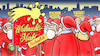 Cartoon: Weihnachtsmaskenmarkt (small) by Harm Bengen tagged maskenpflicht,weihnachtsmaskenmarkt,weihnachtsmarkt,corona,weihnachtsmann,weihnachten,harm,bengen,cartoon,karikatur