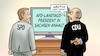 Cartoon: Wer wars? (small) by Harm Bengen tagged landtagspräsident,sachsen,anhalt,bsw,afd,cdu,spd,monitor,wahl,harm,bengen,cartoon,karikatur