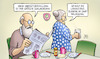 Cartoon: Winterzeit-Bewegung (small) by Harm Bengen tagged uhrzeitumstellung,schwachsinn,bewegung,winterzeit,susemil,harm,bengen,cartoon,karikatur