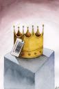 Cartoon: king (small) by caferli tagged cartoon