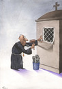 Cartoon: sc23 (small) by caferli tagged religion