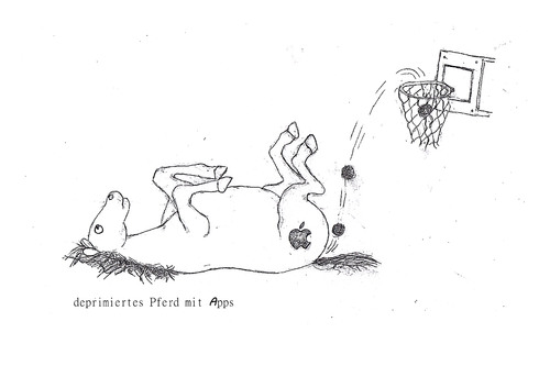 Cartoon: Äpp (medium) by constanze tagged apps