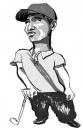 Cartoon: Tiger Woods (small) by Darren Crow tagged tiger,woods,celebrity,editorial