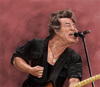 Cartoon: Bruce Springsteen (small) by markdraws tagged bruce springsteen digital painting painter photoshop caricature humor illustration paint brushes music musician