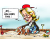 Cartoon: Krafts Schatzsuche (small) by pianoman68 tagged hannelore,kraft,schulden,nrw,ministerpräsidentin,spd,nordrheinwestfalen