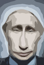 Cartoon: putin (small) by muharrem akten tagged putin,rusya,devlet,baskani,prezident,cartoon,humor,karikatur,portre,portrait