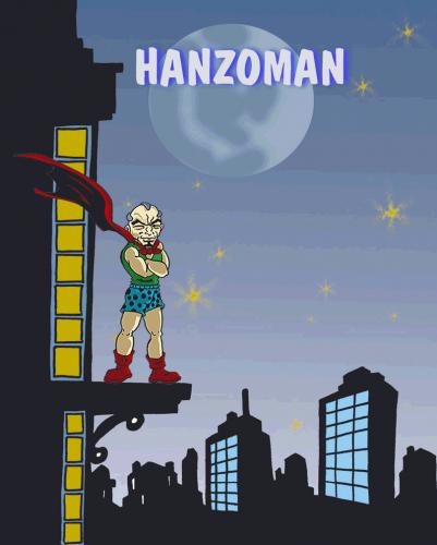 Cartoon: hanzoman (medium) by komikadam tagged hanzoman