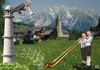 Cartoon: Eine Alpensymphonie (small) by Dadaphil tagged richard strauss alpensymphonie minarett switzerland schweiz alpine symphony symphonie alpestre suisse musique musik music
