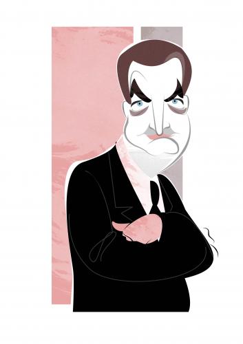 Cartoon: ZP (medium) by cambrico intrinseco tagged caricatura,zapatero