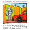 Cartoon: Der junge Steinmeier 1 (small) by nik tagged steinmeier,jung,jugend,opel,cartoon,buntstift