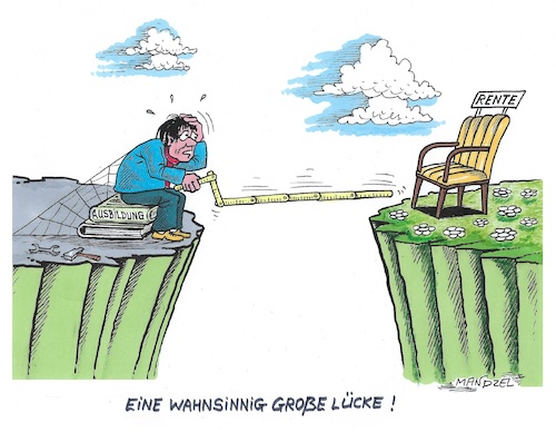 Cartoon: Albtraum (medium) by mandzel tagged deutschland,rente,finanzen,reform,wirtschaft,überalterung,deutschland,rente,finanzen,reform,wirtschaft,überalterung
