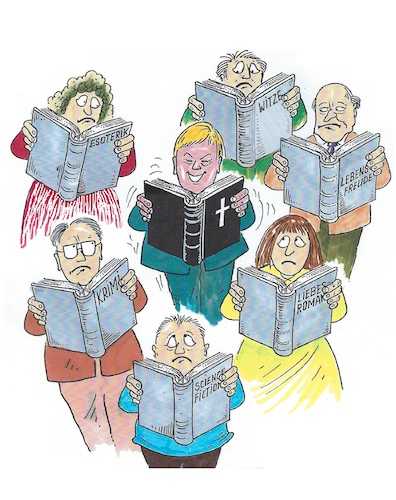 Cartoon: Biblischer Cartoon (medium) by mandzel tagged bibel,glaube,religion,bibel,glaube,religion