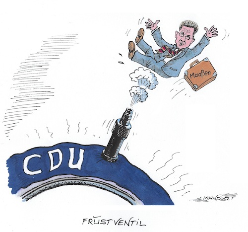 Cartoon: Das Maß ist voll ! (medium) by mandzel tagged maaßen,cdu,partei,politik,deutschland,rausschmiss,maaßen,cdu,partei,politik,deutschland,rausschmiss