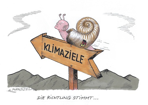 Cartoon: Deutschland trödelt (medium) by mandzel tagged deutschland,klimaziele,ampel,co2,energie,finanzen,umwelt,deutschland,klimaziele,ampel,co2,energie,finanzen,umwelt