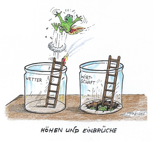 Cartoon: Hitze und Flaute (medium) by mandzel tagged wetter,klima,wirtschaftsflaute,energiemangel,krieg,selenskyj,wetter,klima,wirtschaftsflaute,energiemangel,krieg,selenskyj