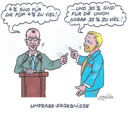 Cartoon: Wahlkampf-Wünsche (medium) by mandzel tagged merz,lindner,cdu,fdp,wahlkampf,deutschland,merz,lindner,cdu,fdp,wahlkampf,deutschland