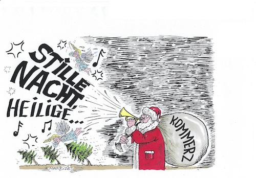 Cartoon: Weihnachten (medium) by mandzel tagged weihnachten,konsum,weihnachten,konsum