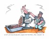 Cartoon: Aigner im Fleischwolf (small) by mandzel tagged fleischskandal,aigner,hackfleisch,fleischwolf