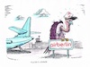 Cartoon: Airberlin (small) by mandzel tagged airberlin,pleite,fluggesellschaft,geier,flugverbindungen