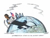Cartoon: Antwort auf Giftgasanschläge (small) by mandzel tagged syrien,obama,tod,militärschläge,giftgas,amerika